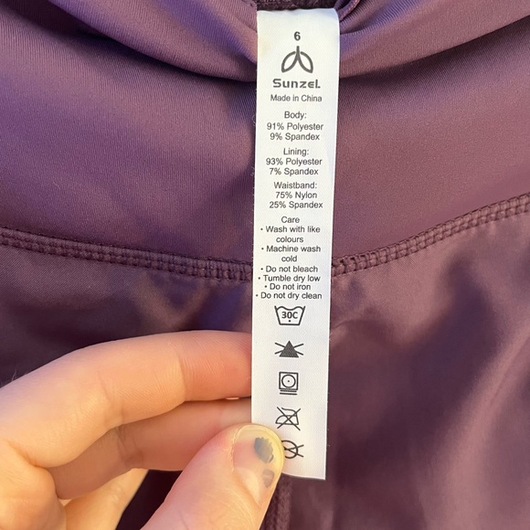 Purple Amazon athletic running shorts - Picture 7 of 8